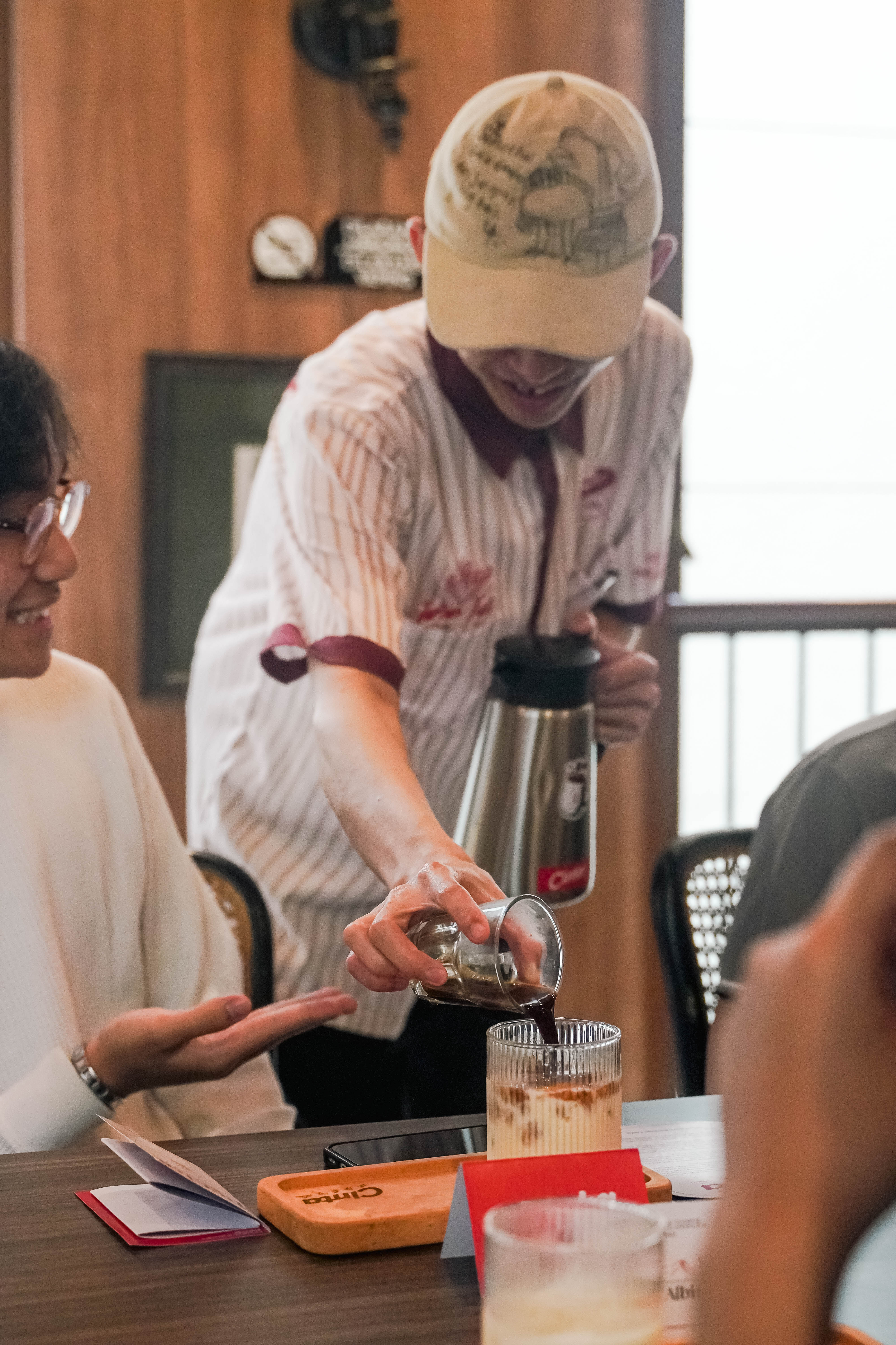 Participants joining Coffee Experiences